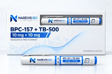 BPC-157 + TB-500 Pen — illustrative packaging mockup