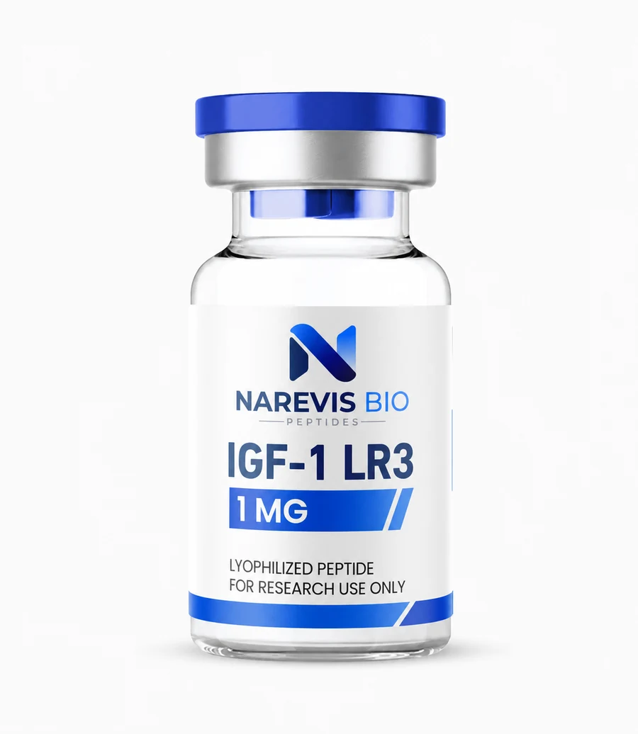 IGF-1 LR3 — illustrative packaging mockup