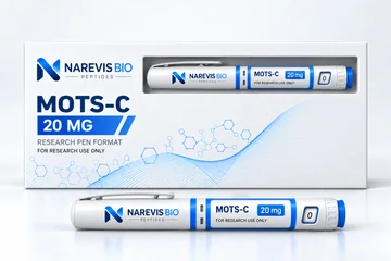 MOTS-C Pen — illustrative packaging mockup
